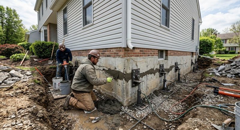 Basement Foundation Repair in Thomasville, NC