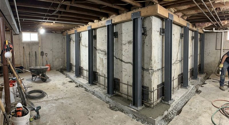Basement Underpinning in Winston Salem, NC