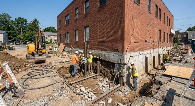 Building Foundation Repair in Clemmons, NC