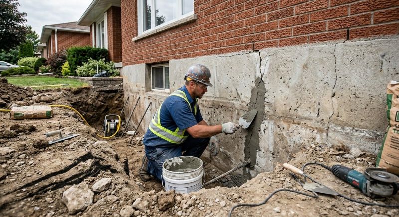 Building Foundation Repair in Davidson County, NC