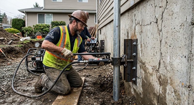 Concrete Foundation Leveling in Colfax, NC