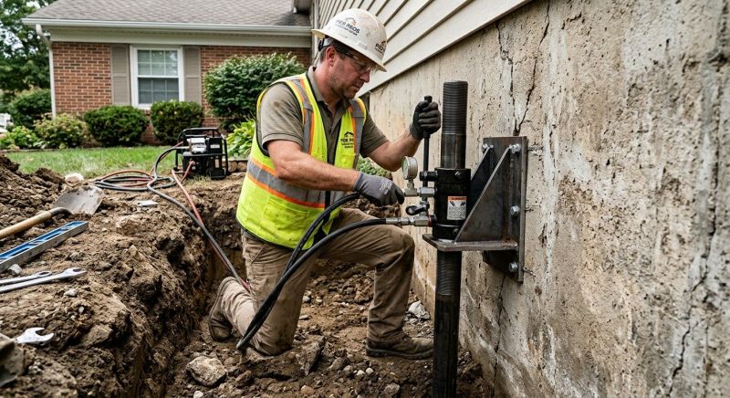 Concrete Foundation Leveling in Winston Salem, NC