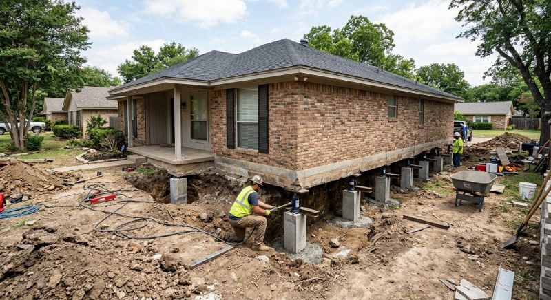 Concrete Foundation Leveling in Madison, NC