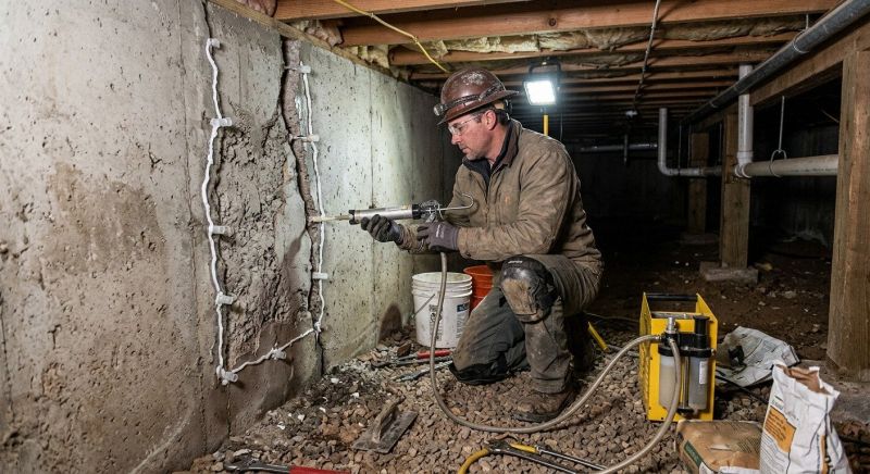 Concrete Foundation Repair in Advance, NC