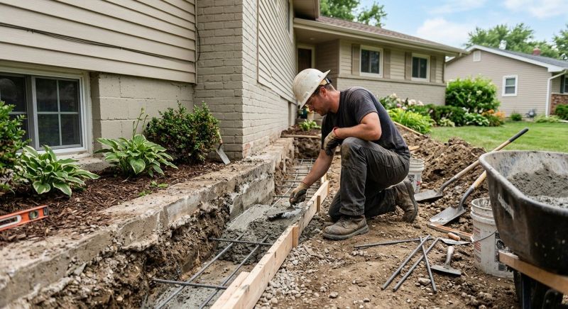 Concrete Foundation Repair in Summerfield, NC