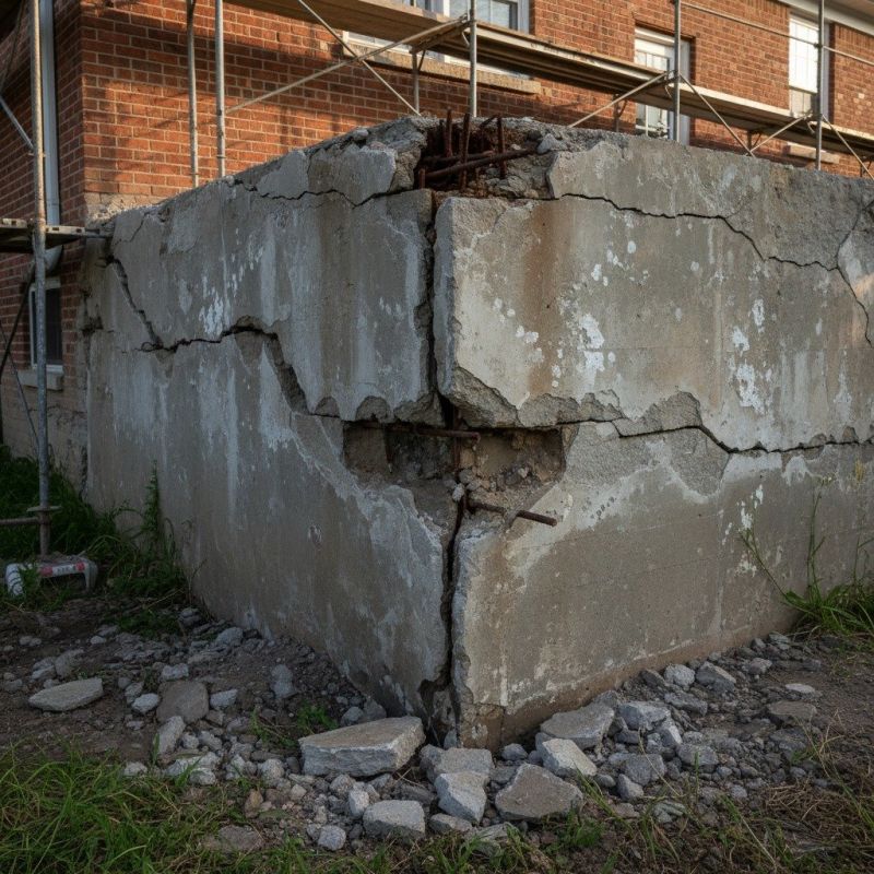 Cracked Foundation Repair in Oak Ridge, NC