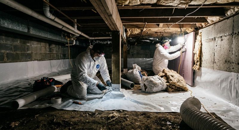 Crawl Space Leveling in Winston Salem, NC