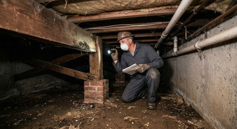 Crawl Space Leveling in Winston Salem, NC