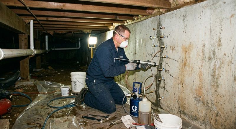 Crawlspace Foundation Repair in Forsyth County, NC