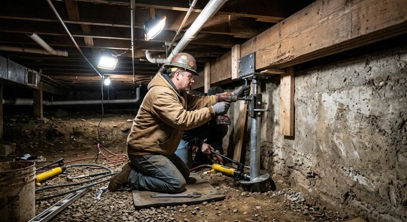 Crawlspace Foundation Repair in Lexington, NC