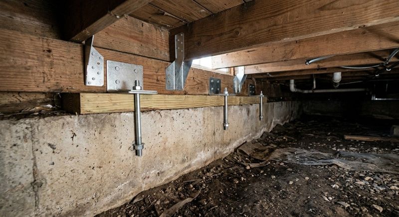 Crawlspace Structural Repair in Winston Salem, NC