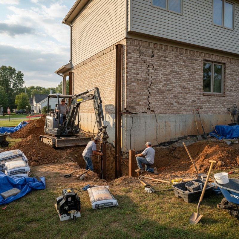 Crawlspace Structural Repair in Winston Salem, NC