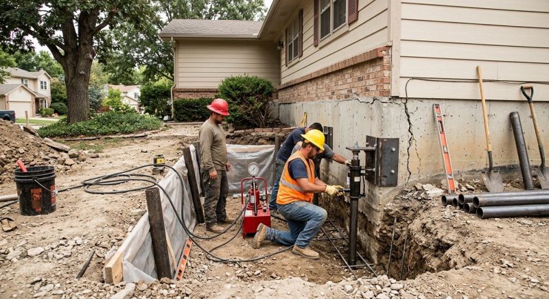 Deep Foundation Repair in Winston Salem, NC