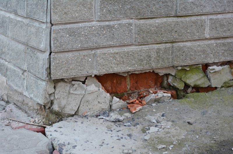 Foundation Damage Repair in Davidson County, NC