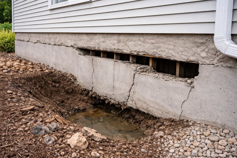 Foundation Damage Repair in Oak Ridge, NC
