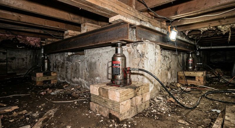 Foundation Jacking in Clemmons, NC