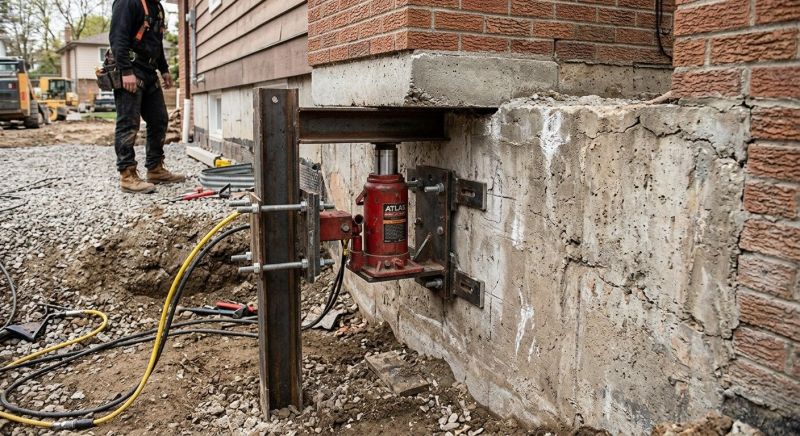 Foundation Jacking in Davie County, NC