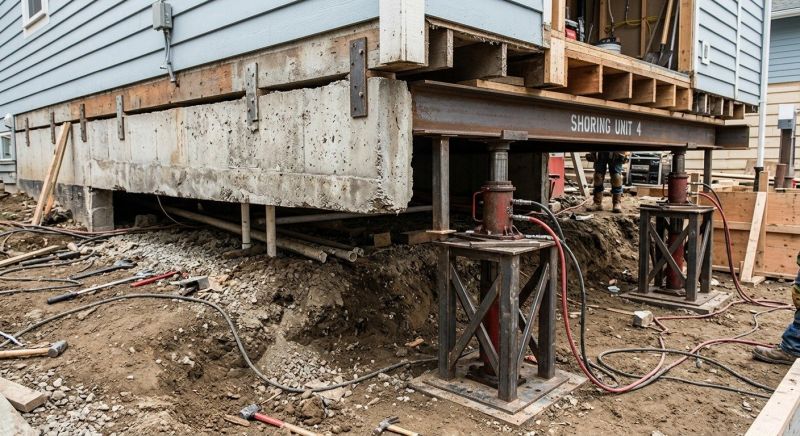 Foundation Jacking in Jamestown, NC
