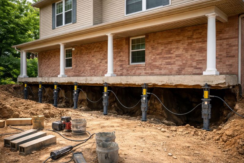Foundation Jacking in Kernersville, NC
