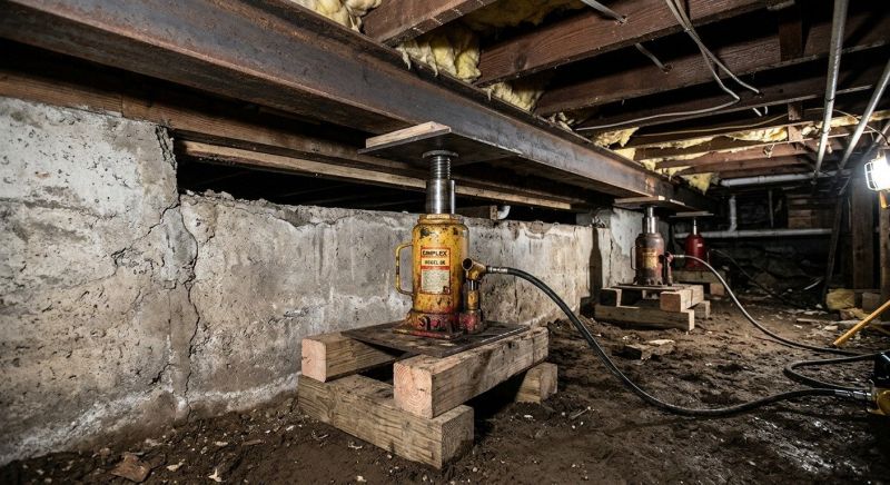 Foundation Jacking in Winston Salem, NC