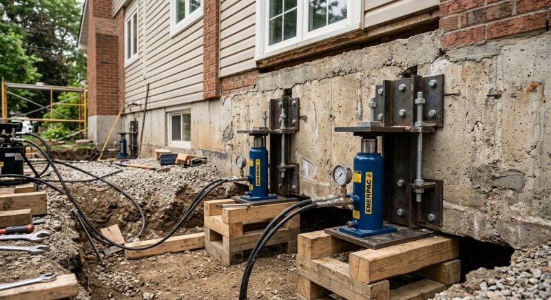 Foundation Jacking in Winston Salem, NC