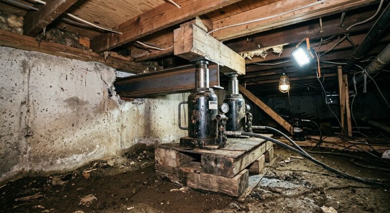 Foundation Jacking in Winston Salem, NC