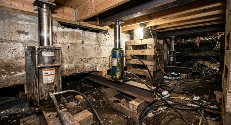 Foundation Jacking in Mocksville, NC