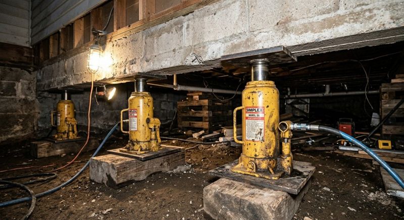 Foundation Jacking in Pinnacle, NC