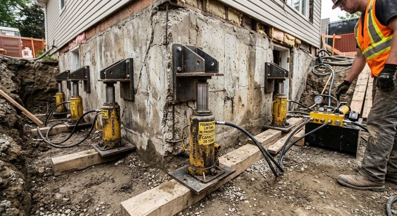 Foundation Jacking in Stokes County, NC