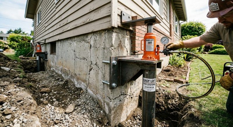 Foundation Lifting in Madison, NC