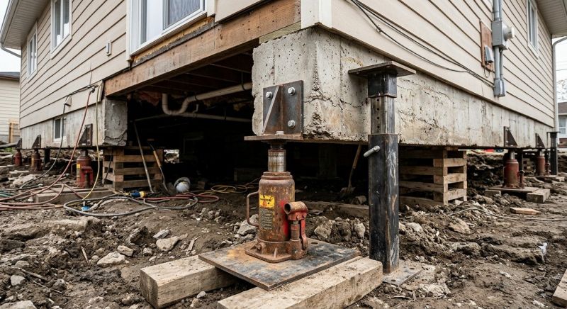 Foundation Lifting in Pinnacle, NC