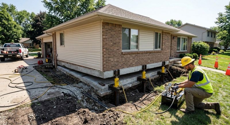 Foundation Lifting in Thomasville, NC