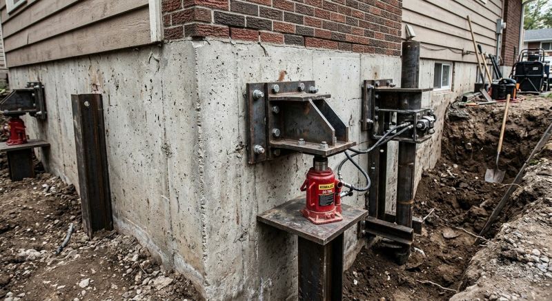 Foundation Pier Leveling in Winston Salem, NC