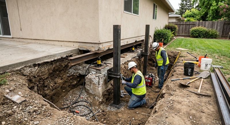 Foundation Pier Repair in Winston Salem, NC