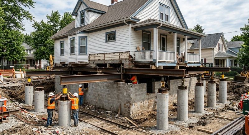 Foundation Raising in Stokes County, NC