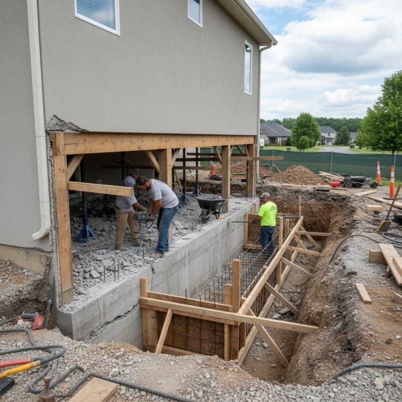 Foundation Repair in Madison, NC