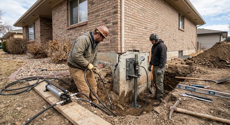 Foundation Stabilizing in Advance, NC