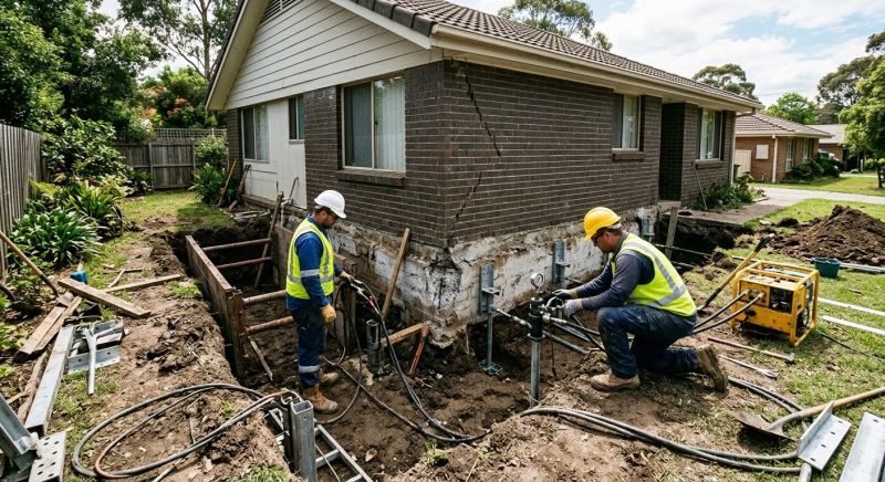 Foundation Stabilizing in Clemmons, NC