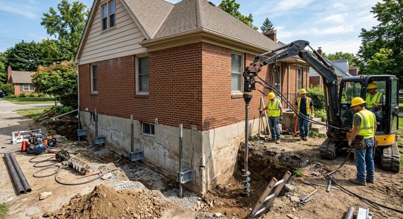 Foundation Stabilizing in Davidson County, NC