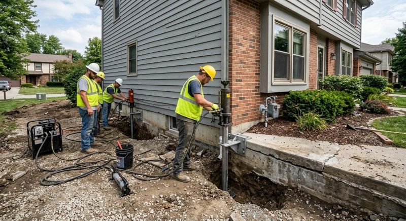 Foundation Stabilizing in Davie County, NC