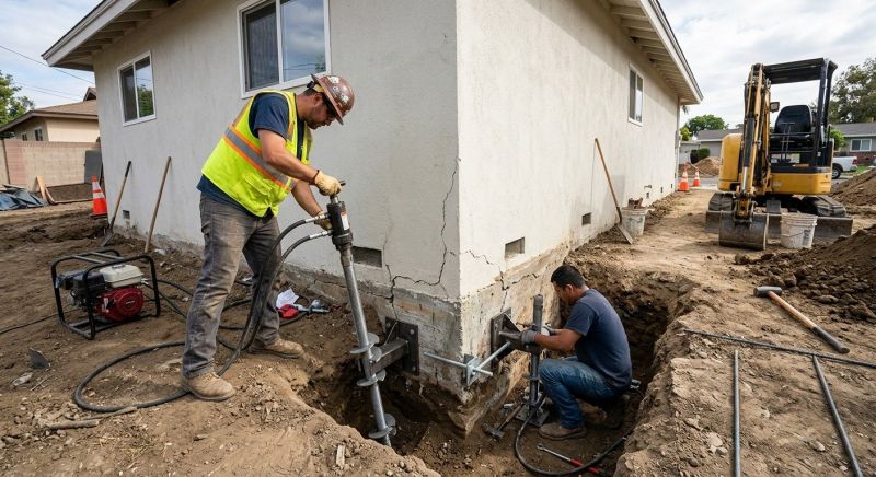 Foundation Stabilizing in Lexington, NC
