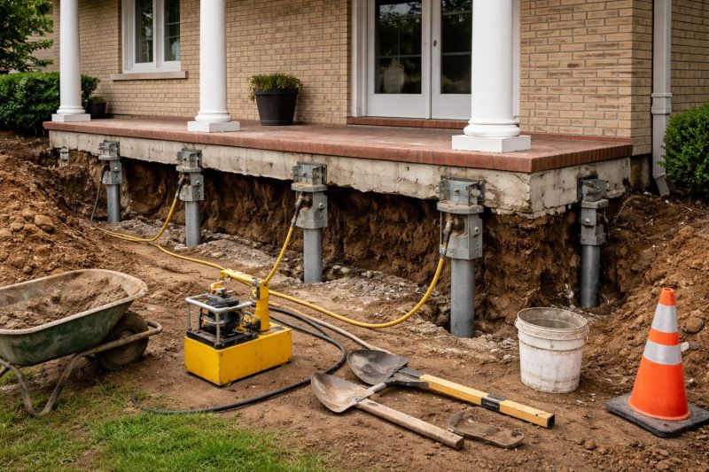 Foundation Stabilizing in Winston Salem, NC