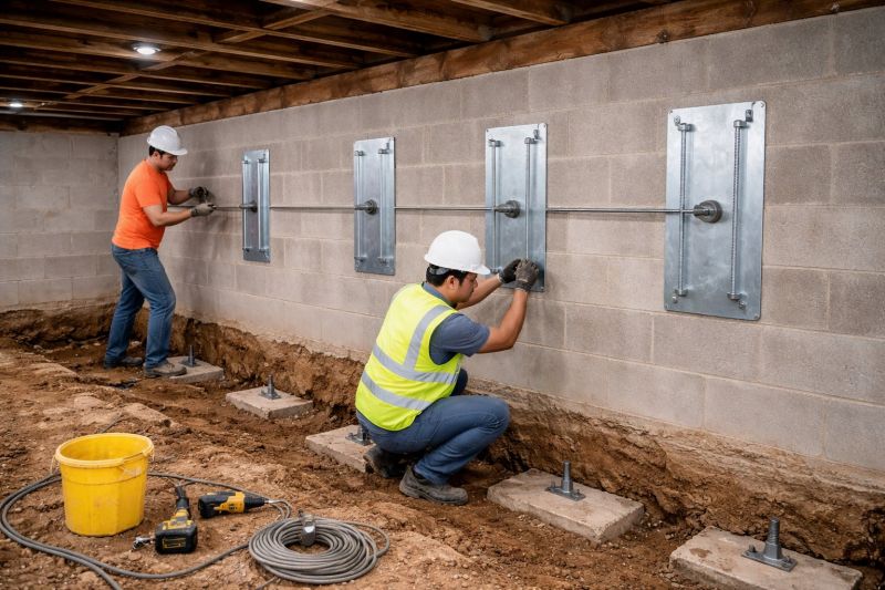 Foundation Stabilizing in Pinnacle, NC