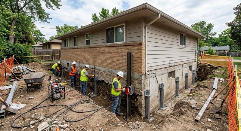 Foundation Strengthening in Winston Salem, NC