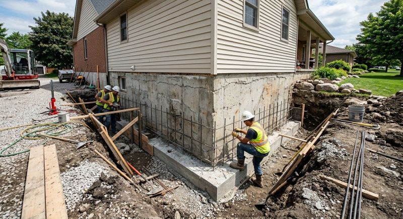 Foundation Strengthening in Winston Salem, NC