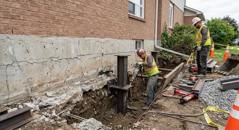 Foundation Structural Repair in Kernersville, NC