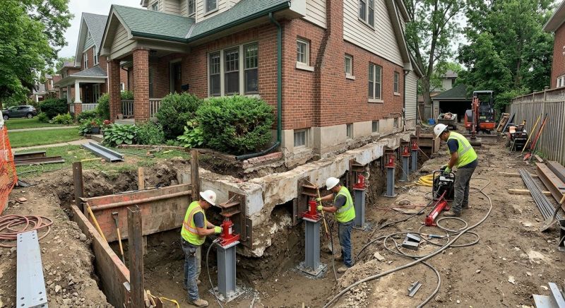 Foundation Underpinning in Winston Salem, NC