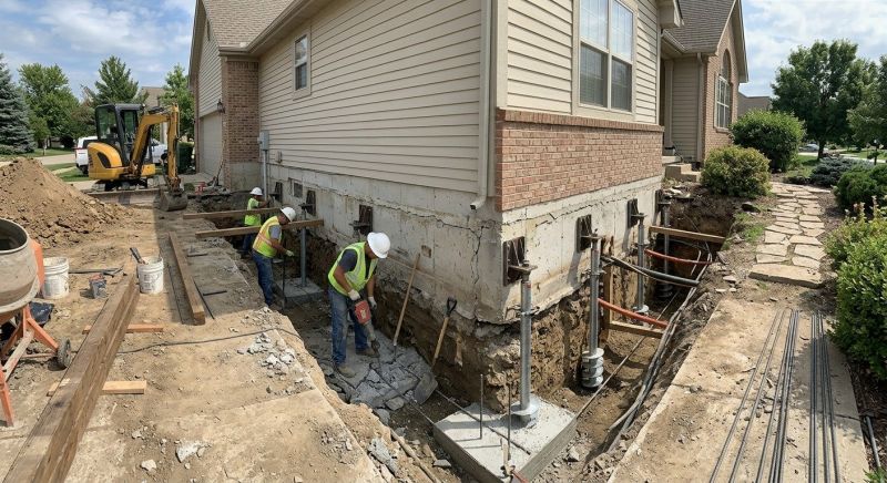 Foundation Underpinning in Winston Salem, NC