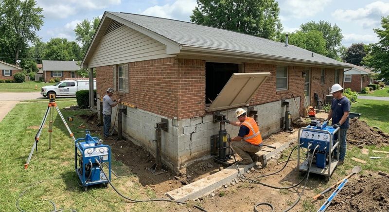 Home Foundation Leveling in Stokesdale, NC