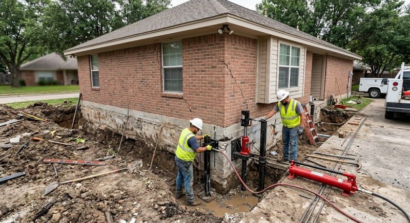House Foundation Repair in Pinnacle, NC